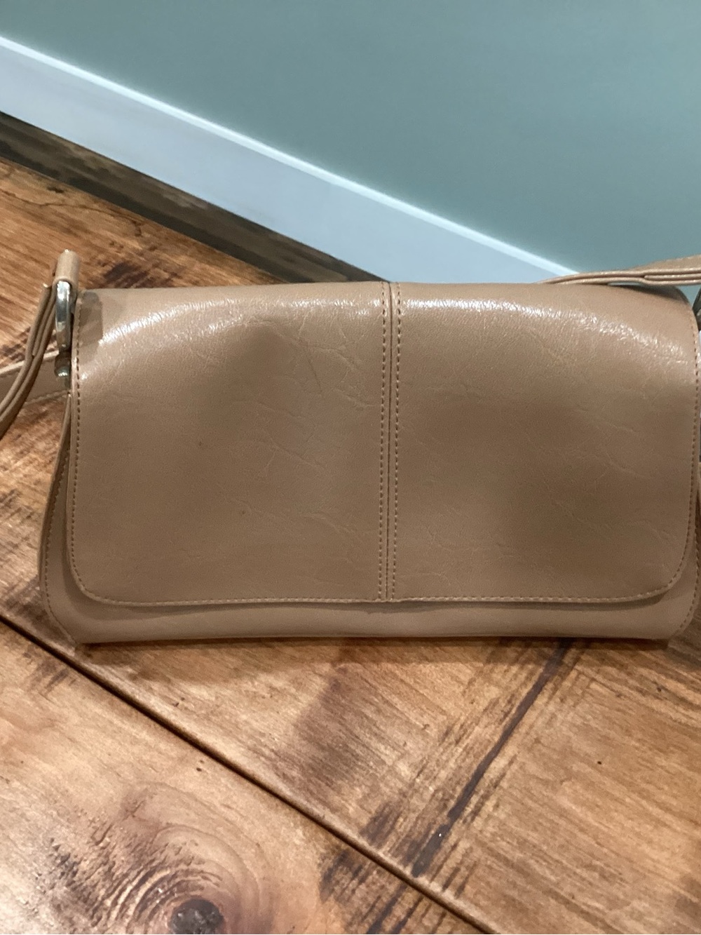 Liz Claiborne Taupe Shoulder Bag